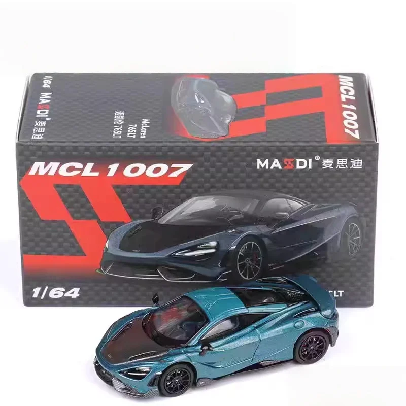 Модель MASSDI 1:64 Модель автомобиля из сплава Senna Supercar