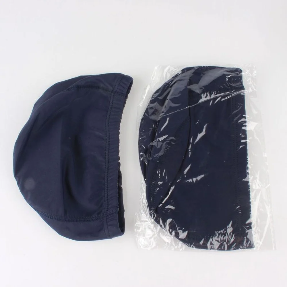 Elastic Swimming Hat Breathable Polyester Swim Cap Adult Unisex Comfortable Fabric Water Sports Training Accessories