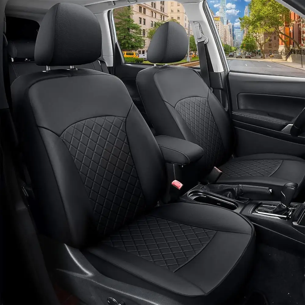 

Custom Fit Full Set Car Seat Covers Fit for Subaru Forester 2019 2020 2021 2022 2023 2024, Front & Rear Luxury Seat Covers for c
