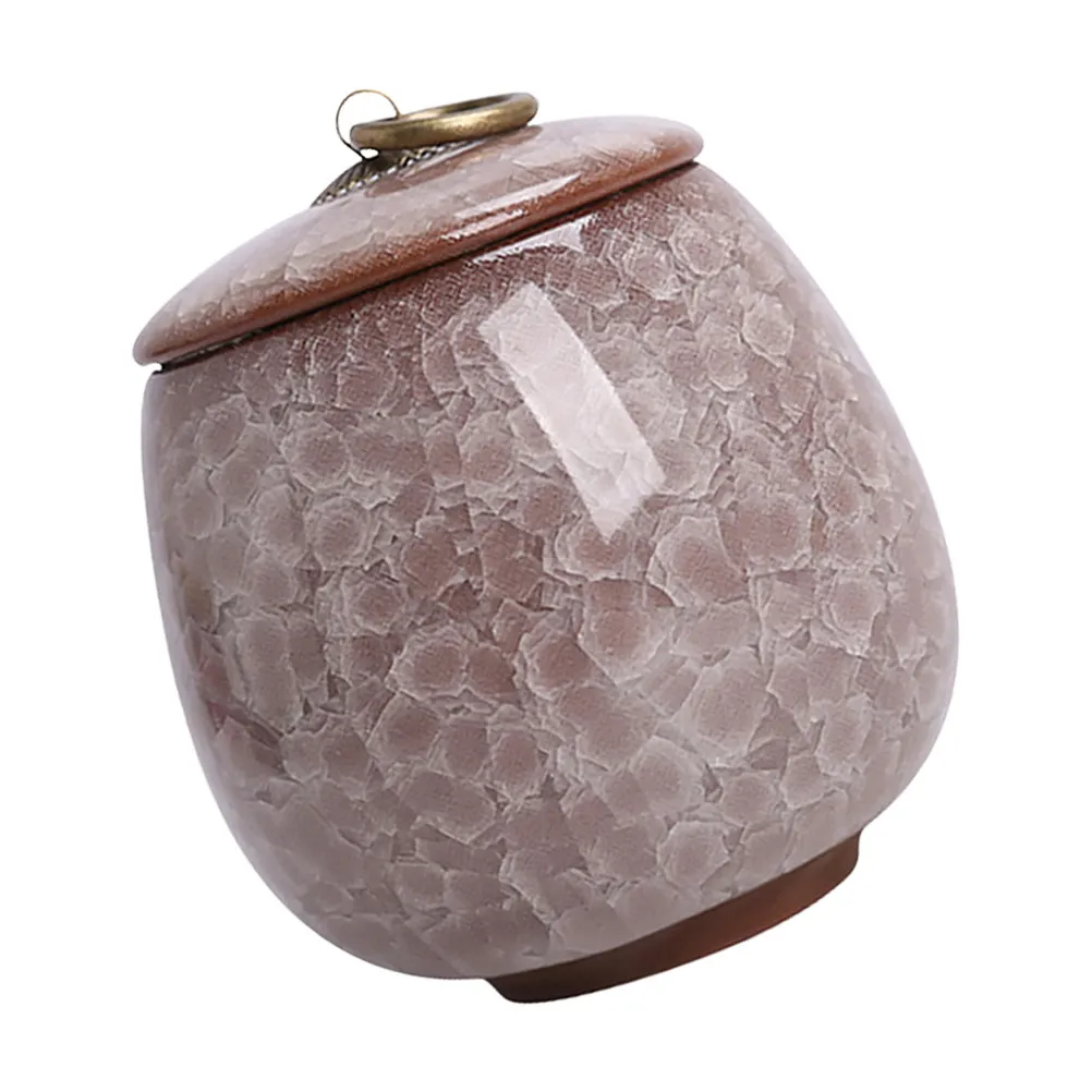 

Ice Crack Pattern Ceramic Nail Dip Powder Box Multipurpose Storage Jar for Manicure Tea Candy Organizer Dip Powder Tray