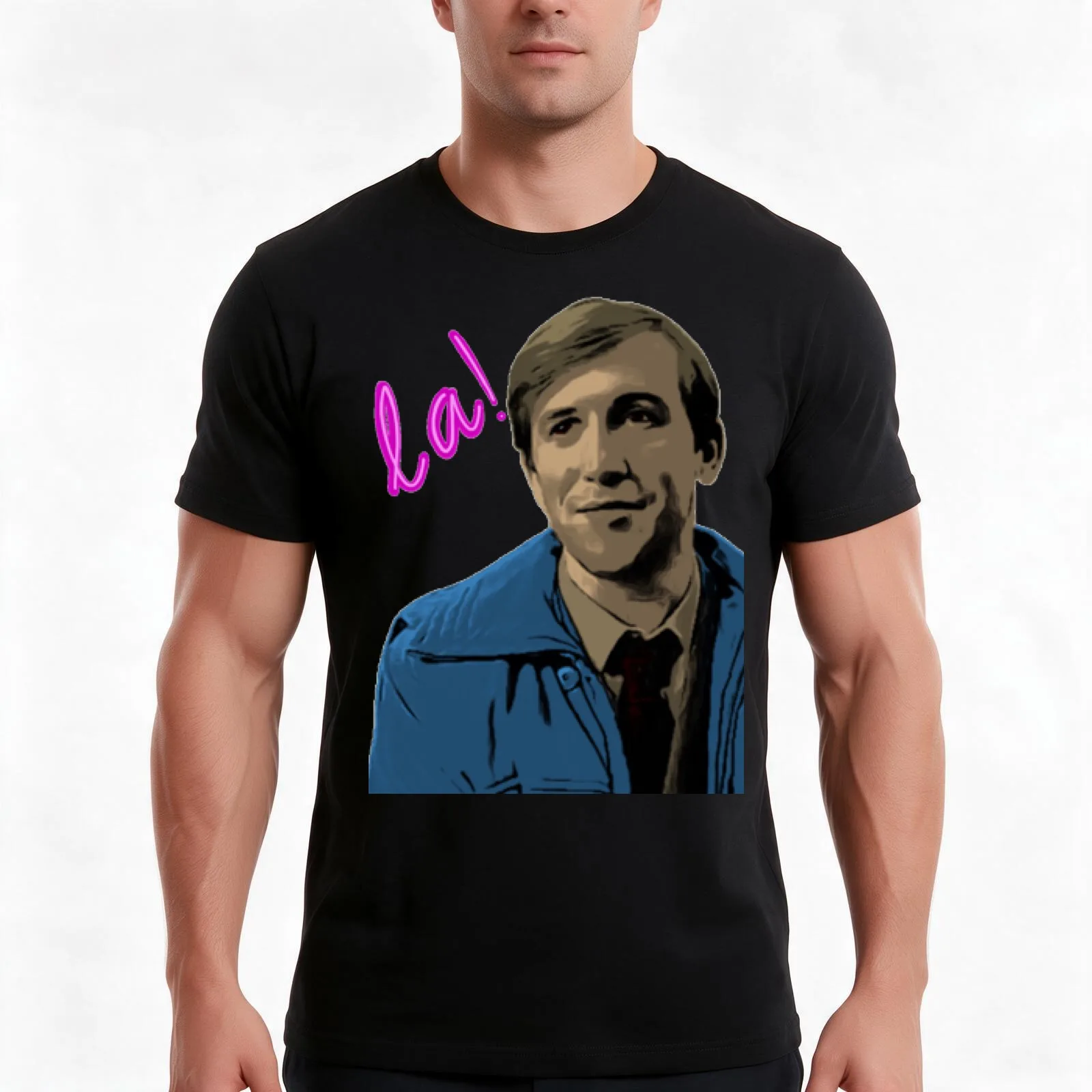 It’s a Sin - Colin - La T-Shirt, Summer Casual Cotton Tee, Oversized Streetwear Tops, Vintage Graphic Print, Unisex Men Women