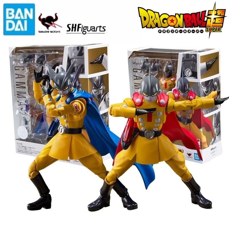 

In Stock Bandai S.h.figuarts Shf Dragon Ball Super Hero Shf Gamma 1 Gamma 2 Model Kit Anime Action Fighter Finished Model Toys