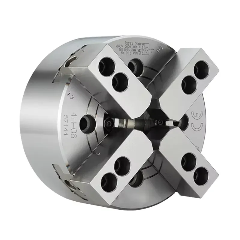 High Quality 3 Jaw 4 Jaw 6 Jaw Cnc Lathe Hydraulic Chuck Lathe Machine CNC Power Chuck 6 8 Inch