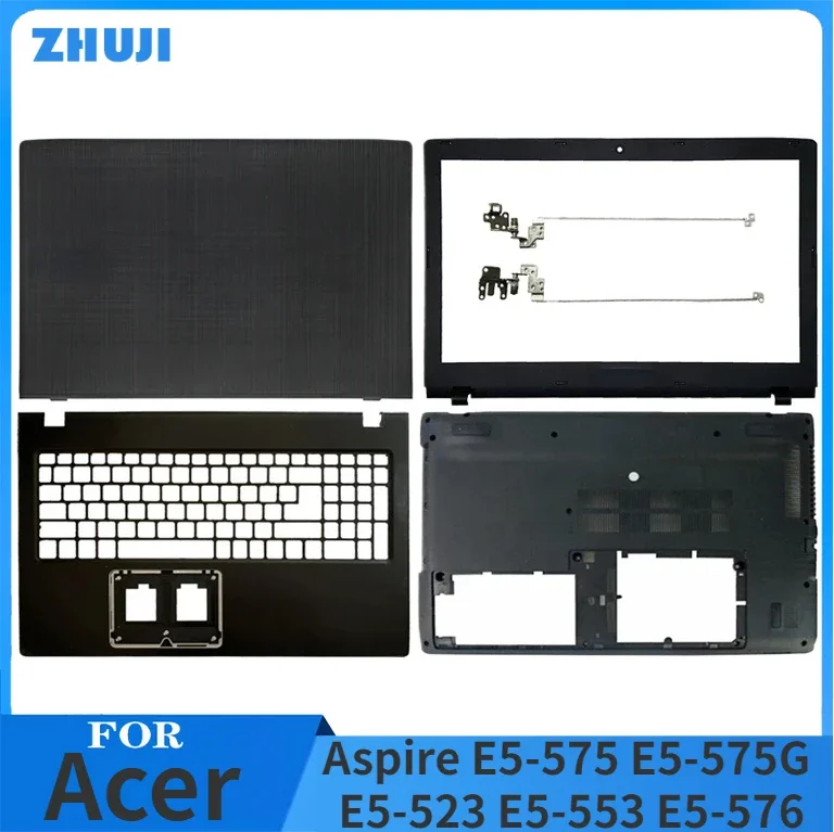 New Back Cover For Aspire E5-575 E5-575G E5-523 E5-553 E5-576 Laptop LCD Back Cover/Front Bezel/Hinges/Palmrest Upper Cases