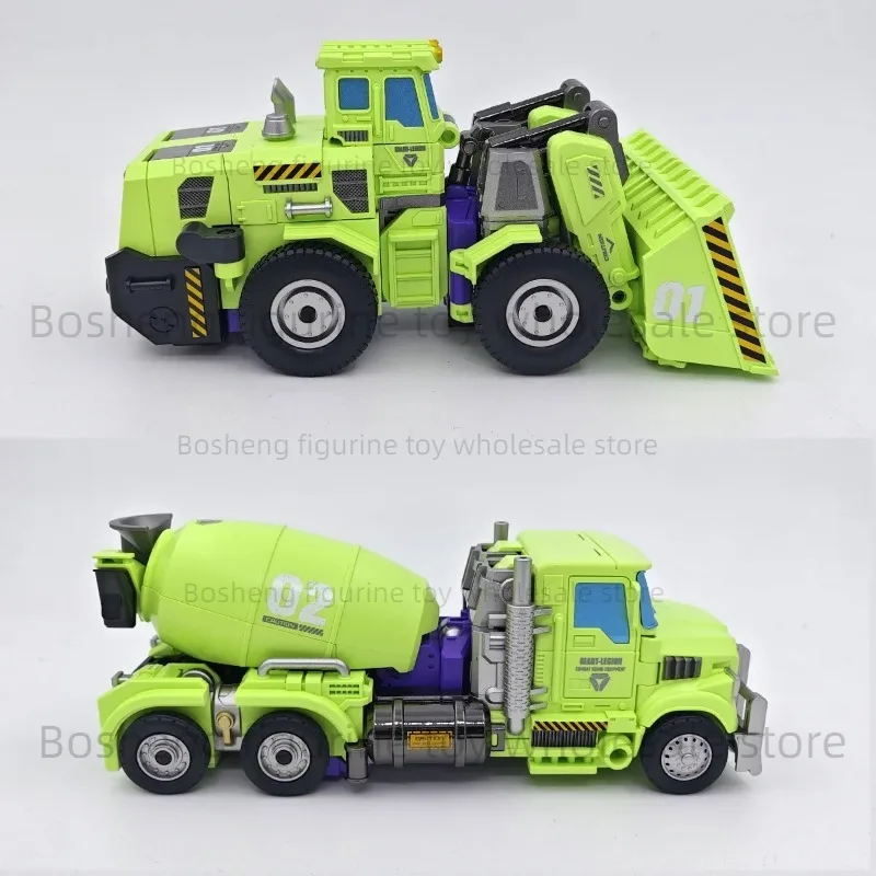 [Na Stanie] Mecha Invasion GLA-01 GLA-02 22cm GIANT LEGION Devastator Transformowalne Zabawki Scrapper Mixmaster Figurka Akcji