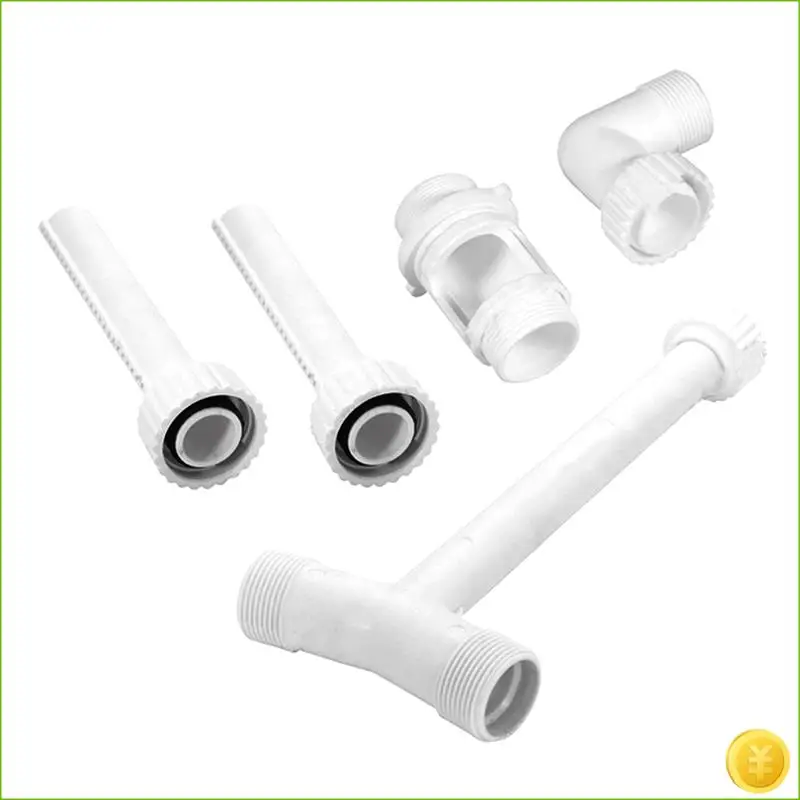 Pool Double -Headed Fountain Swimming Pool Waterfall Fountain Adjustable Dual Jet Ground And Underground Pool Accessory