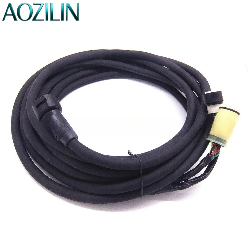 AOZILIN Vertical Control Box 5m Main Wire Harness Marine Outboard Control Replacement Part Number 6X3-8258A-00