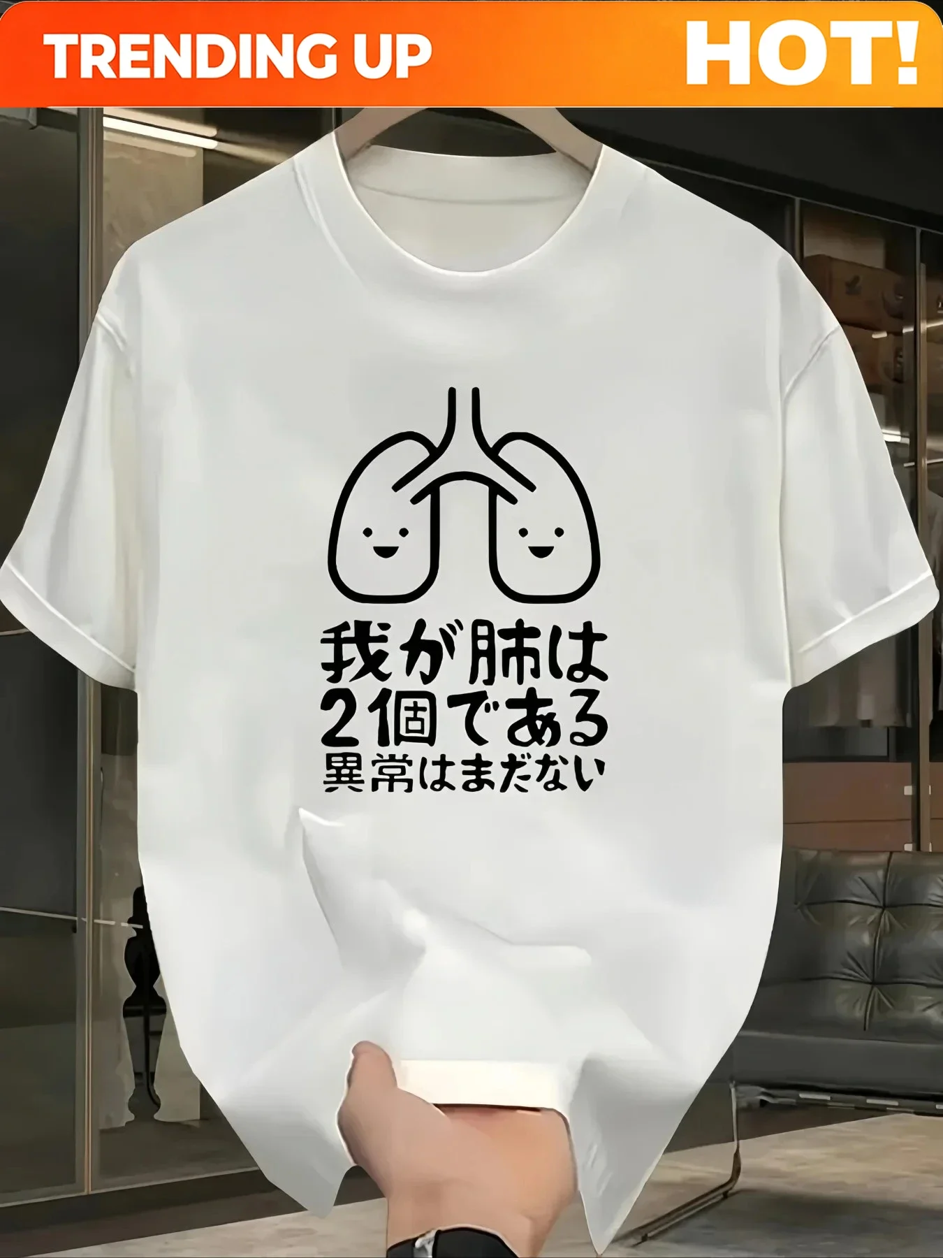 Customization Women's 2025 Casual Short Sleeve T-shirt Print Cute Lung And Japanese Text Summer Casual Comfortable Casual Wear P