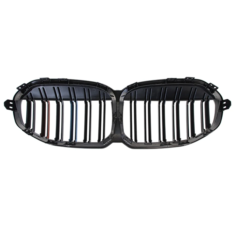 BMW 1 시리즈 F40 2020-용 프론트 범퍼 듀얼 그릴 ABS 글로스 블랙 M 컬러 부품 자동차 부품 카 그릴