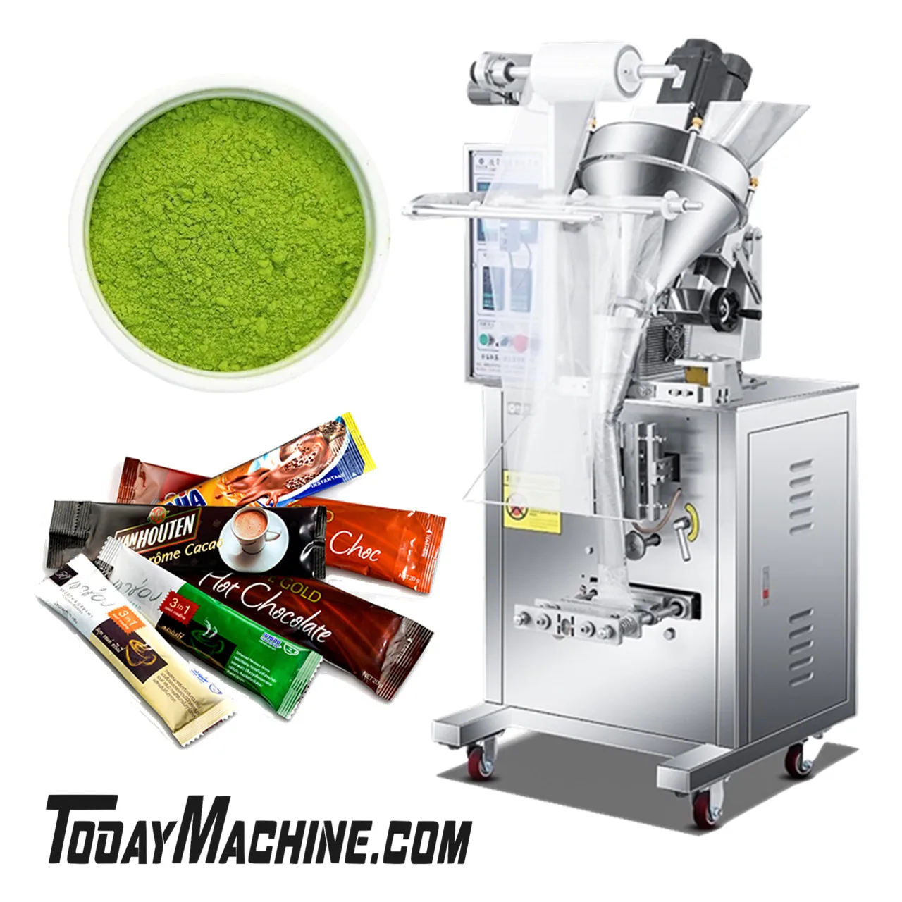 Automatic Instant Coffee Powder Sachet Pouch Packing Machine