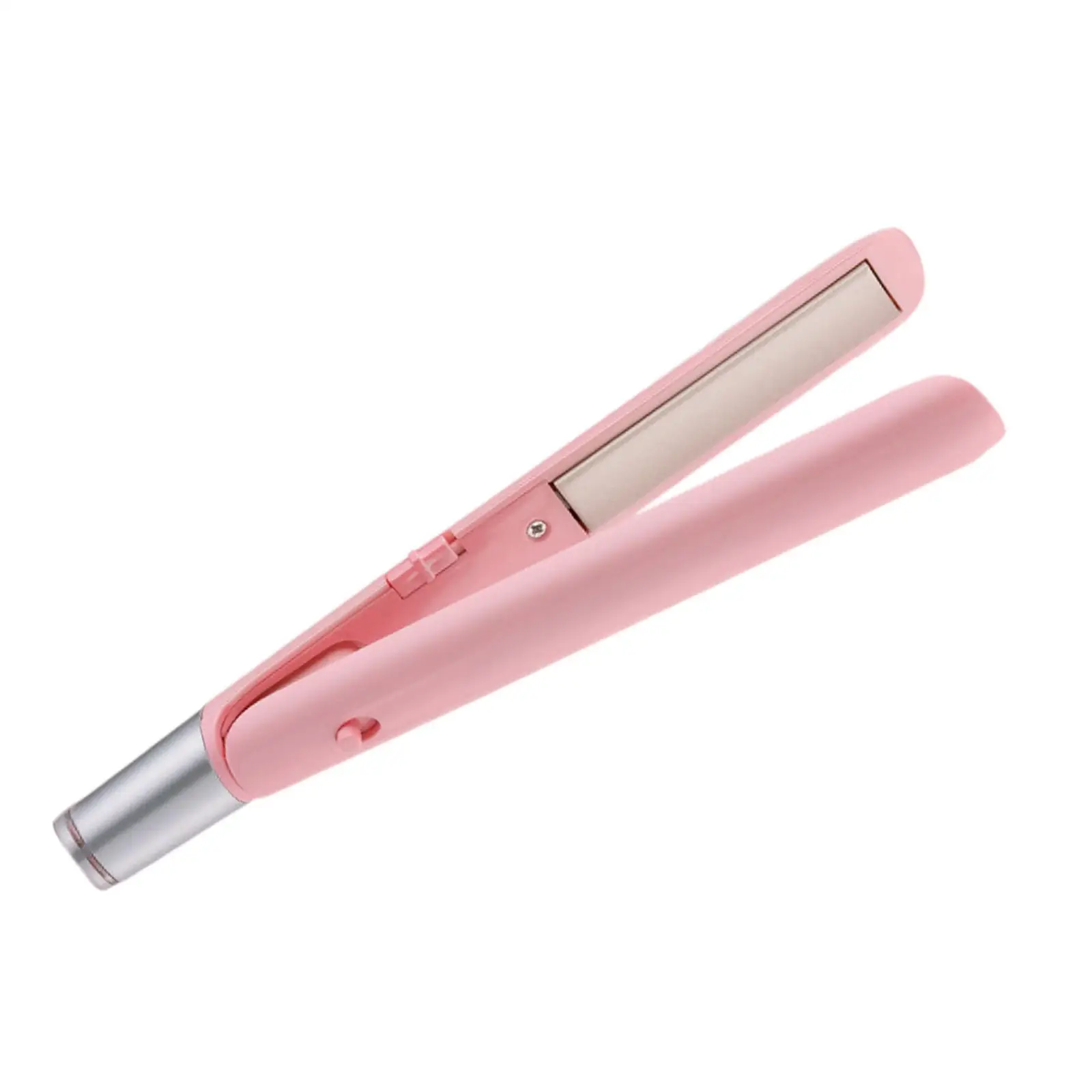 

2 in 1 Mini Curling Iron, Portable Fast Heating Hair Styling Tool Styler Curling Wands Hair Straightener for Long Hair Women