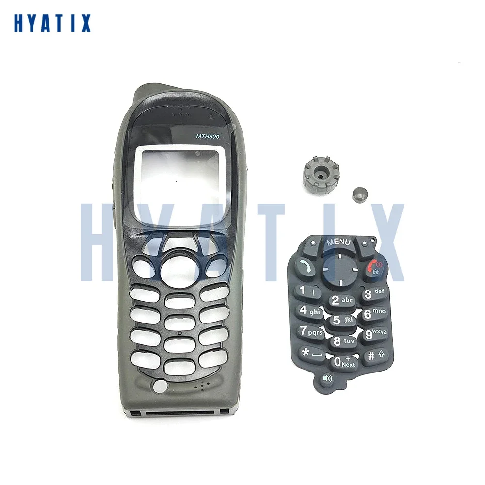 Housing Cover Case With Knob Keypad For MTH800 Two Way Radio Walkie Talkie Replacement Repair Kit Accessories