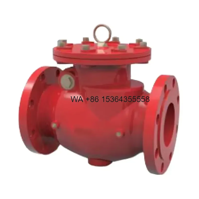 Wmwmnu for Manual Fire Fighting Swing Check Valve FM ULc Approved Flange Grooved Ends