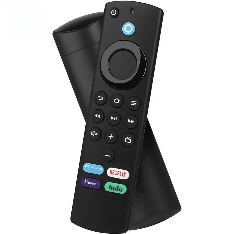 4K MAX Lite Fire Cube استبدال جهاز التحكم عن بعد الصوتي لتلفزيون Fire Stick 3rd Gen Smart TV Stick Remote يعمل مع Alexa