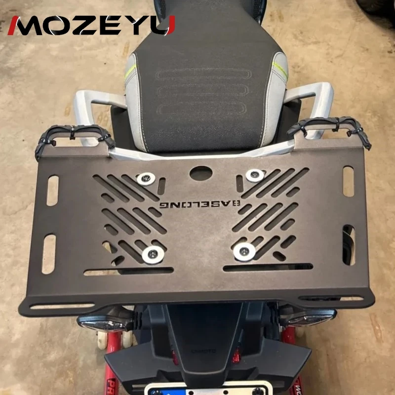 

FOR CFMOTO 450 MT450 CF 450MT 2024 2025 2026 Rear Luggage Carrier Side Rack Motorcycle Cargo Storage Tail Support Shelf Bracket