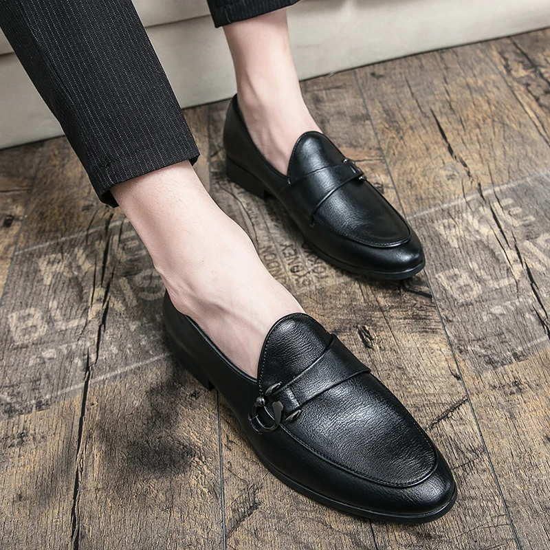 

Gentleman British Style Loafers Men Daily Classic Style Youth Nightclub Banquet Casual Business Formal Shoes