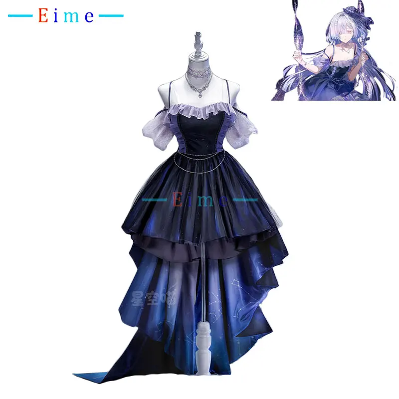 

Mornye Cosplay Costume Game Wuthering Waves Cosplay Women Evening Dress with Hat Fancy Party Suit Halloween Uniforms Custom Made