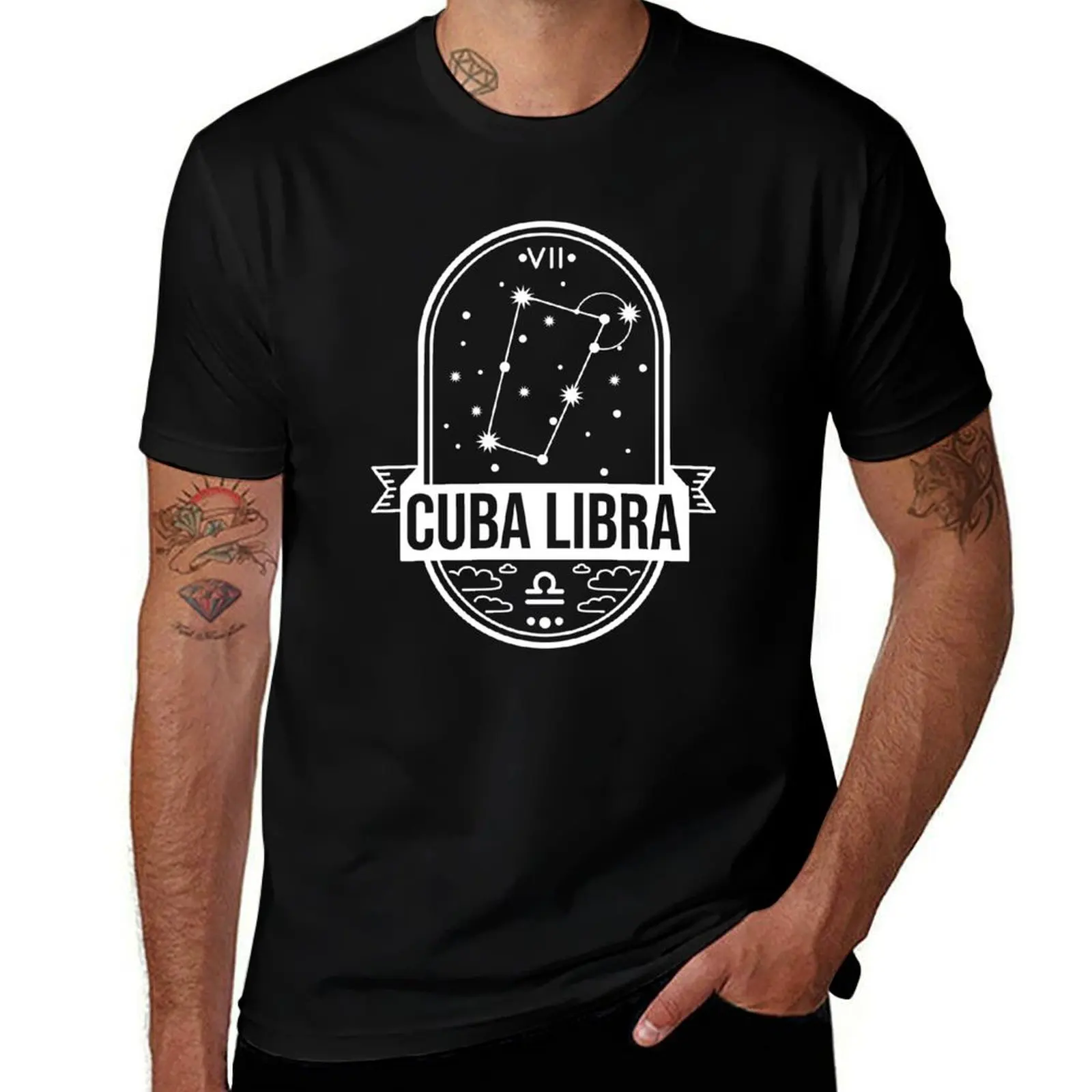 Cuba Libra T-Shirt oversized graphic tee summer clothes man t shirt funny t shirts for men