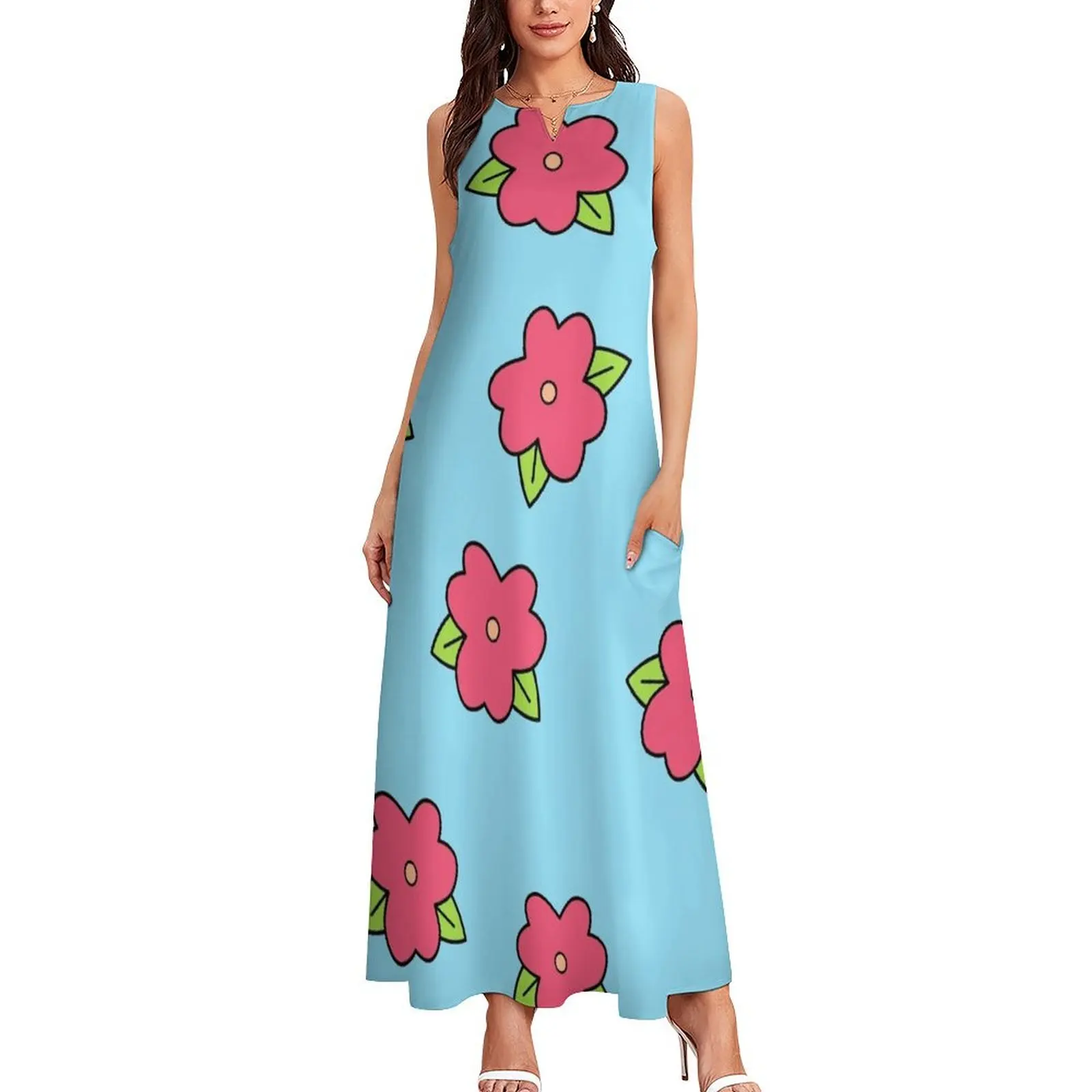 Homer's Hawaiian Muumuu Long Dress Female dress Women's dress ladies dresses for special occasions