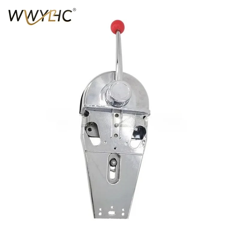 Suitable for Marine Boat Single Lever Handle Head Zinc Alloy Marine American Throttle Gear Controller  Engine Control Box