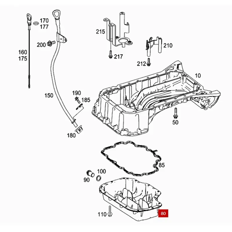 New High Quality Transmission Oil Pan A1402700812 1402700812 For Mercedes-Benz Maybach Brabus Carlson