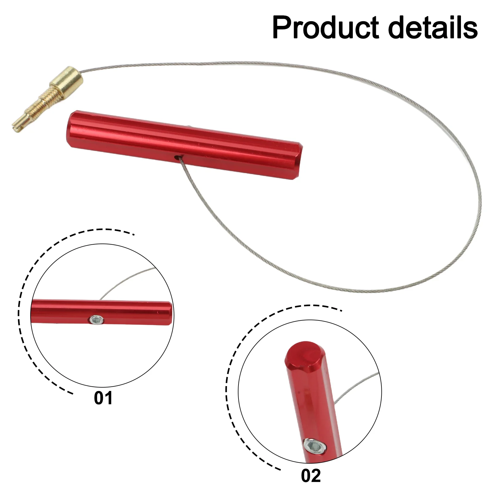 

Инструмент для внутренней трубки клапана Инструмент для штока клапана шины Материал хорошего качества Защищает направляющие кулака Ремонт штока клапана мотоцикла