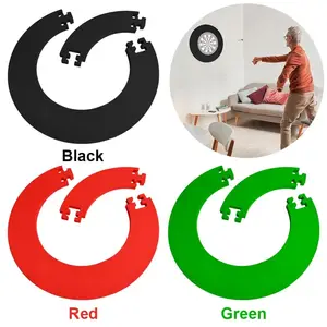 EVA Dartboard Surround Jigsaw Ring Design Dart Board Ring Lightweight Wall Dart Backboard Ring Removable Dartboard Surround Ring