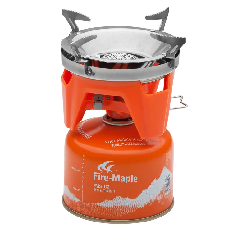 

Outdoor Star X2 Camping Integrated Heat Pot Stove Single Pot Windproof Stove Head Excluding Gas Cylinders