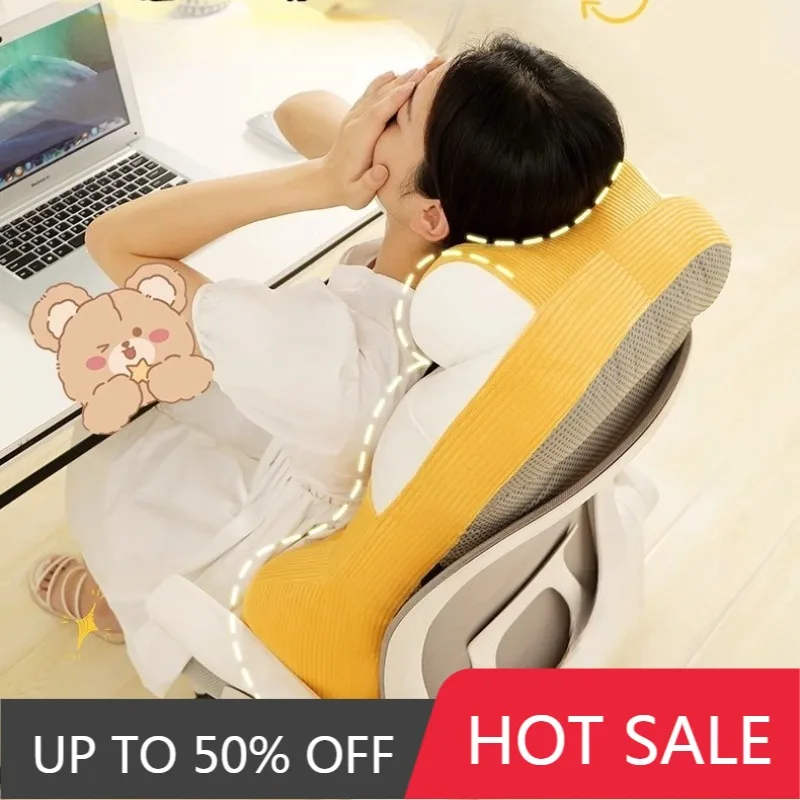 Chair Specific Cushion Office Ergonomic Pillow Set Lumbar Support Pillow Relaxing Buttocks Sitting Cushion Aesthetic Cushions