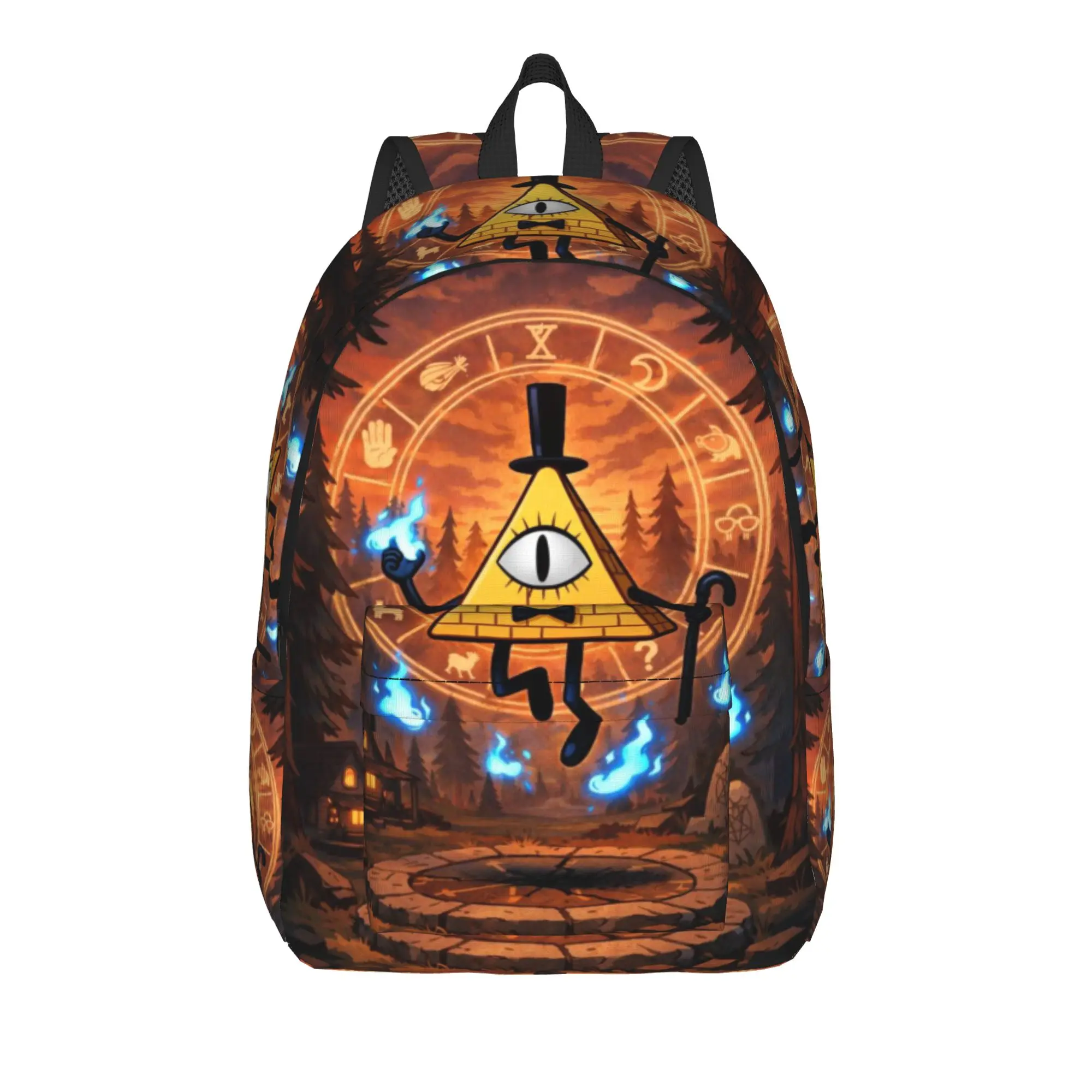 Gravitys Falls Fashion Backpack Gift High School Business  Daypack for Men Women Laptop Canvas Bags