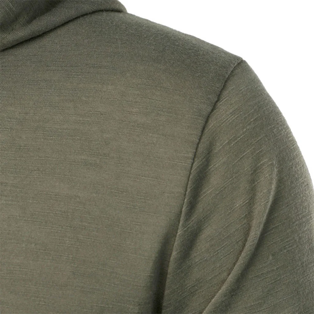 Männer Baumwolle T-shirt Kurzarm Mit Kapuze Einfarbig Slim Fit Männlich Atmungsaktive Sport Tees Leichte Fitness Männlich Casual Tops – Detail 7