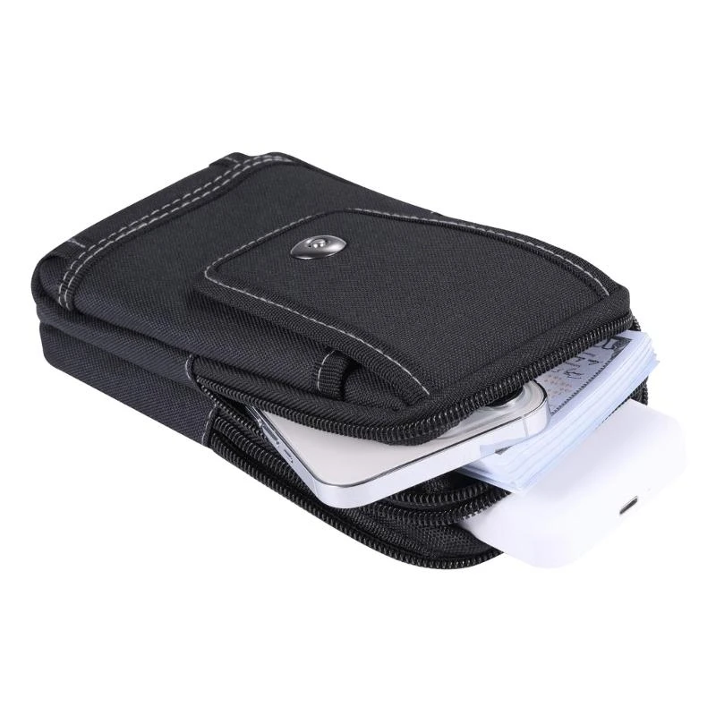 H3CB Multi functional Waist Bag for Men with Powerful Closure Perfect for Camping and Outdoor Enthusiasts