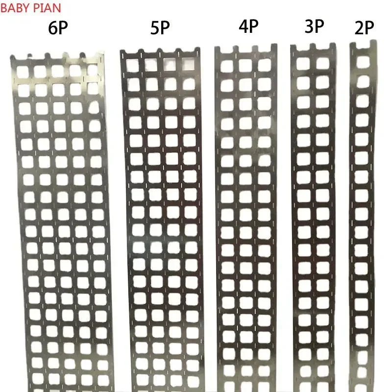 Imagem -03 - Tira de Aço Folheada a Níquel Peça de Conexão Folha de Níquel Soldadura a Ponto Bateria de Lítio 2p 3p 4p 5p 6p 18650 1kg Espessura de 0.12 mm