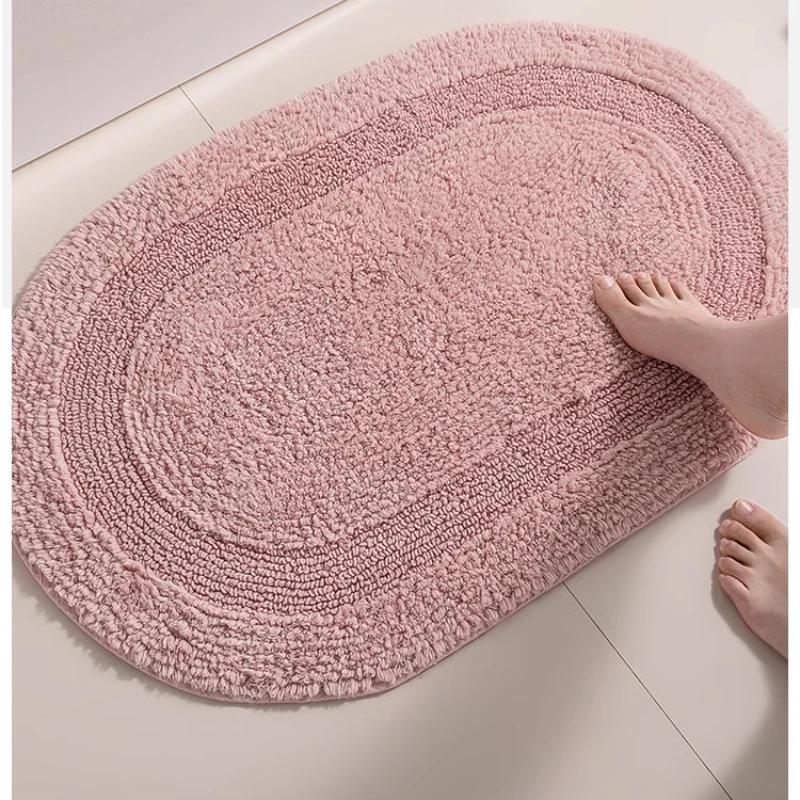 

Bathroom Anti-Slip Rug Super Absorbent Cotton Carpet Ultra-Soft Memory Foam Mat for Shower/Bedroom Floor Decor