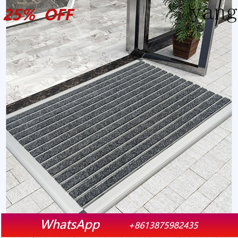 

LTT aluminum alloy door carpet entry door tiled dust removal anti-skid mud pad