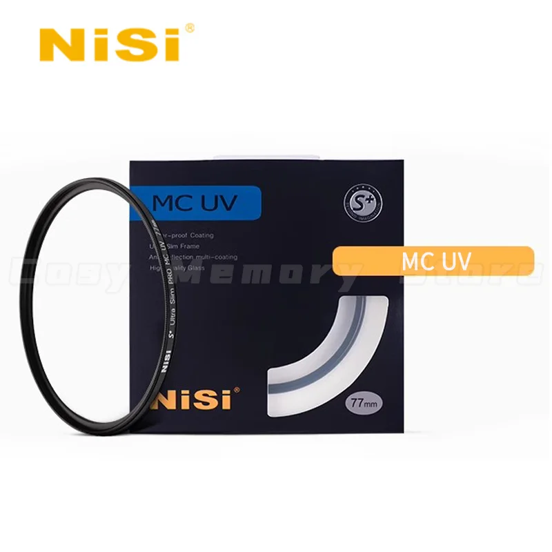 NiSi coated MC UV mirror 67mm 77mm 40.5/49/52/55/55/58/62/72/82/86/105 micro SLR camera filter protection mirror