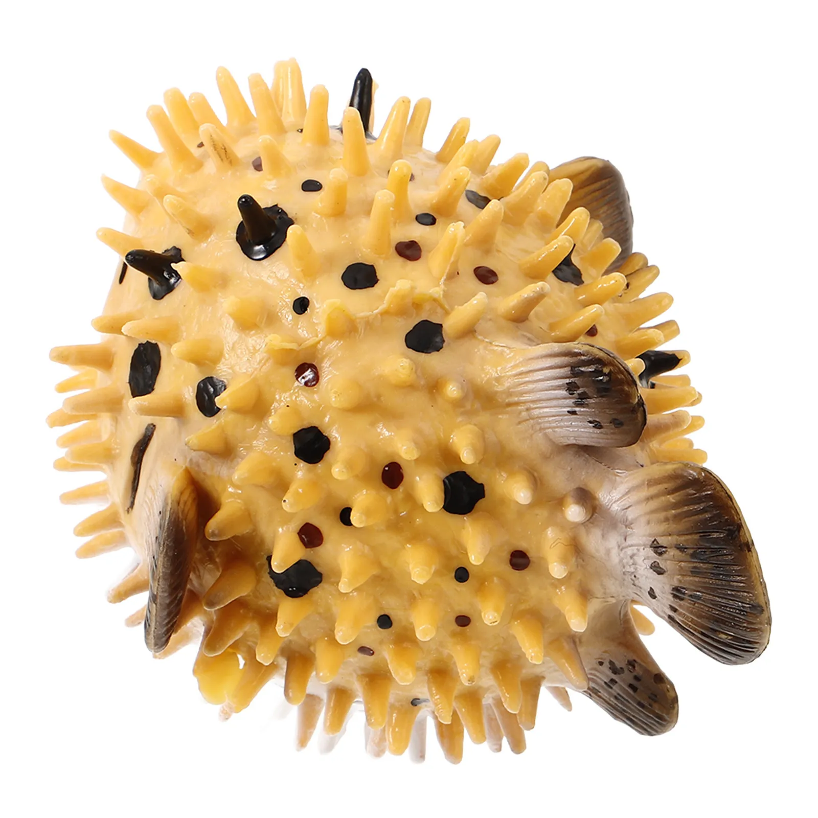 

Lifelike Pufferfish Simulation Plastic Preschool Learning Bath Play Sea Creature Action Figure DIY Craft Decoration Realistic