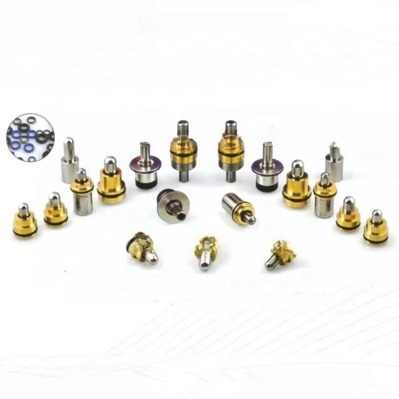

Pilot valve for hydraulic components of excavator joystick