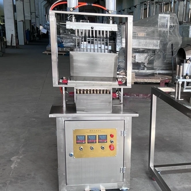 Lollipop, small servo pouring machine, semi-automatic candy pedal machine