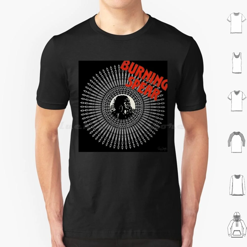 حرق الرمح ريدو ماركوس غارفي تي شيرت الرجال النساء الاطفال 6xl ماندالا المجال المشكال 70s 1975 الموسيقى وينستون رودني حرق #1