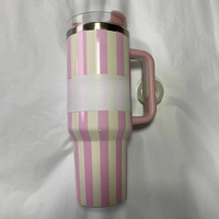 New Hot seller Lidar com Tampa De Palha De Aço Inoxidável 1200ml Isolado A Vácuo Caneca De Viagem Térmica De Parede Dupla