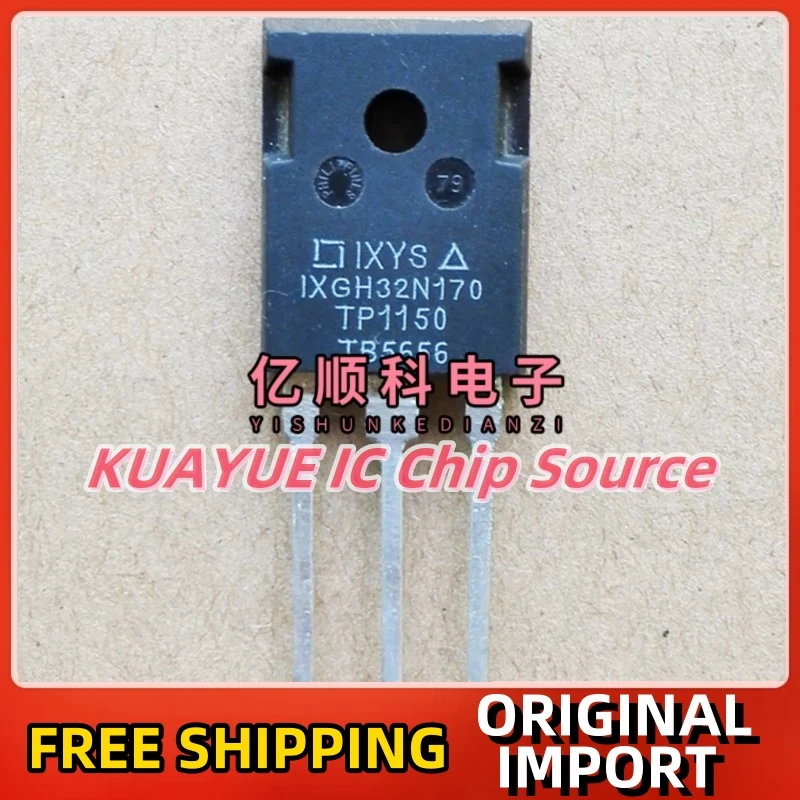 

10PCS-30PCS IXGH32N170 IXGH32N170A TO-247 IGBT 32A/1700V Best Quality Fast Shipping