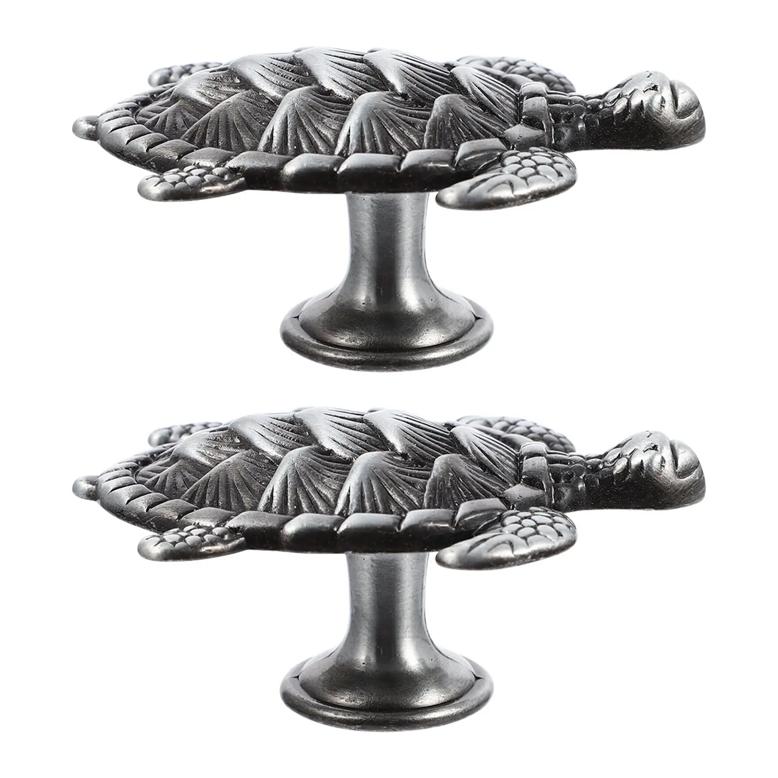 

2pcs Cartoon Turtle Drawer Handles Zinc Alloy Pulls for Cabinets Wardrobes Doors Furniture Hardware Accessories