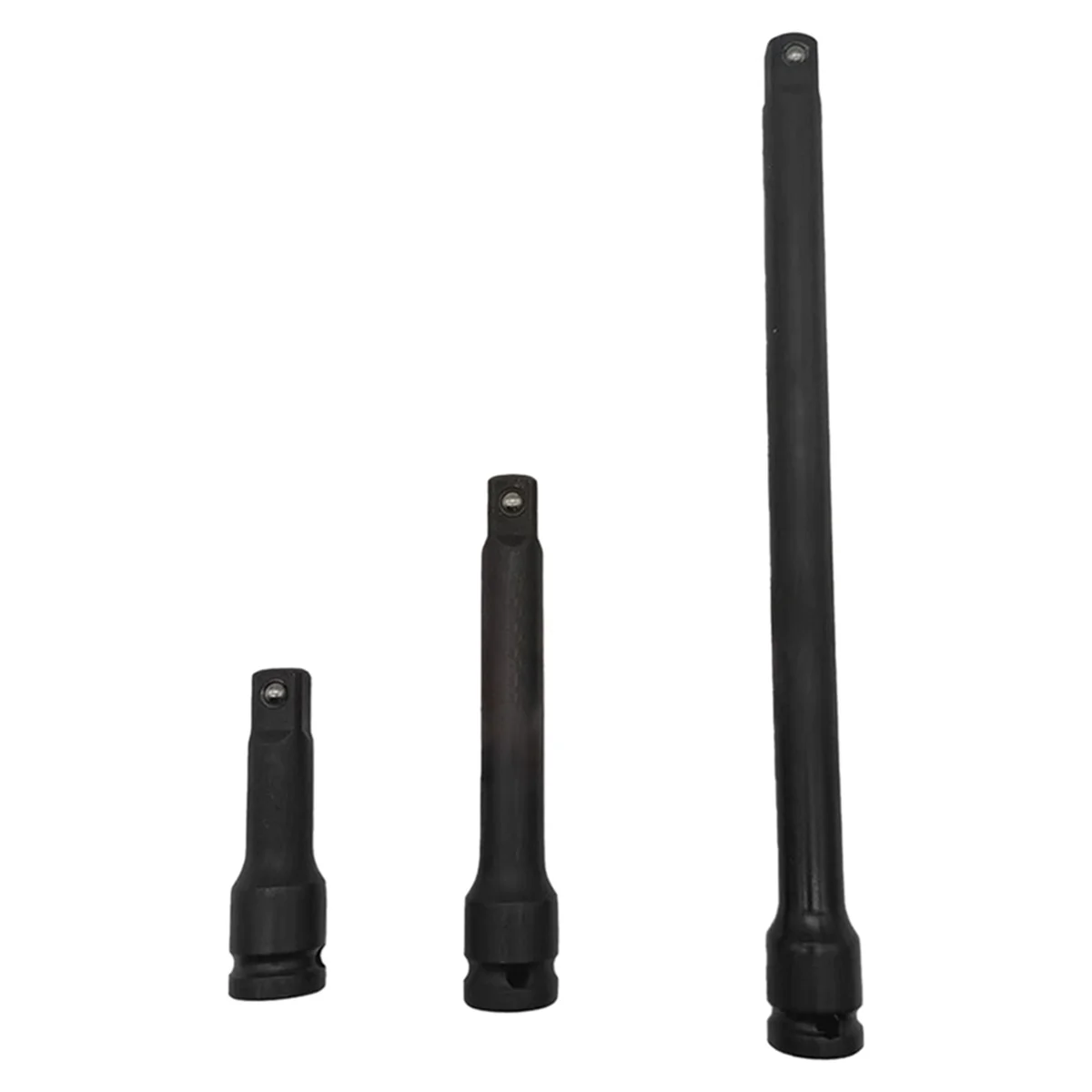 Jeu de barres d'extension de douille à impact d'entraînement, acier Cr-V, outil à main, outils de réparation automatique, 3 po, 5 po, 10 po, 1/2 po, 3 pièces