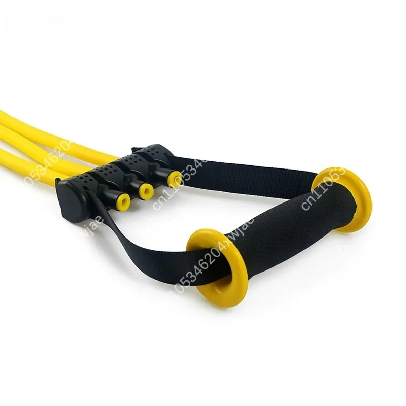 Elastic Resistance Bands with Handles Pull Rope Exercise Tube Home Gym Fitness Strength Training Equipment Set