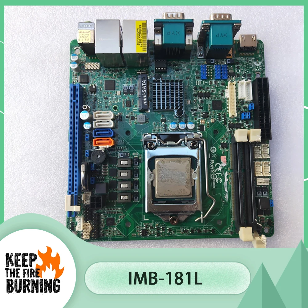 

IMB-181L Материнская плата промышленного управления LGA1150 DDR3 IMB-181-L