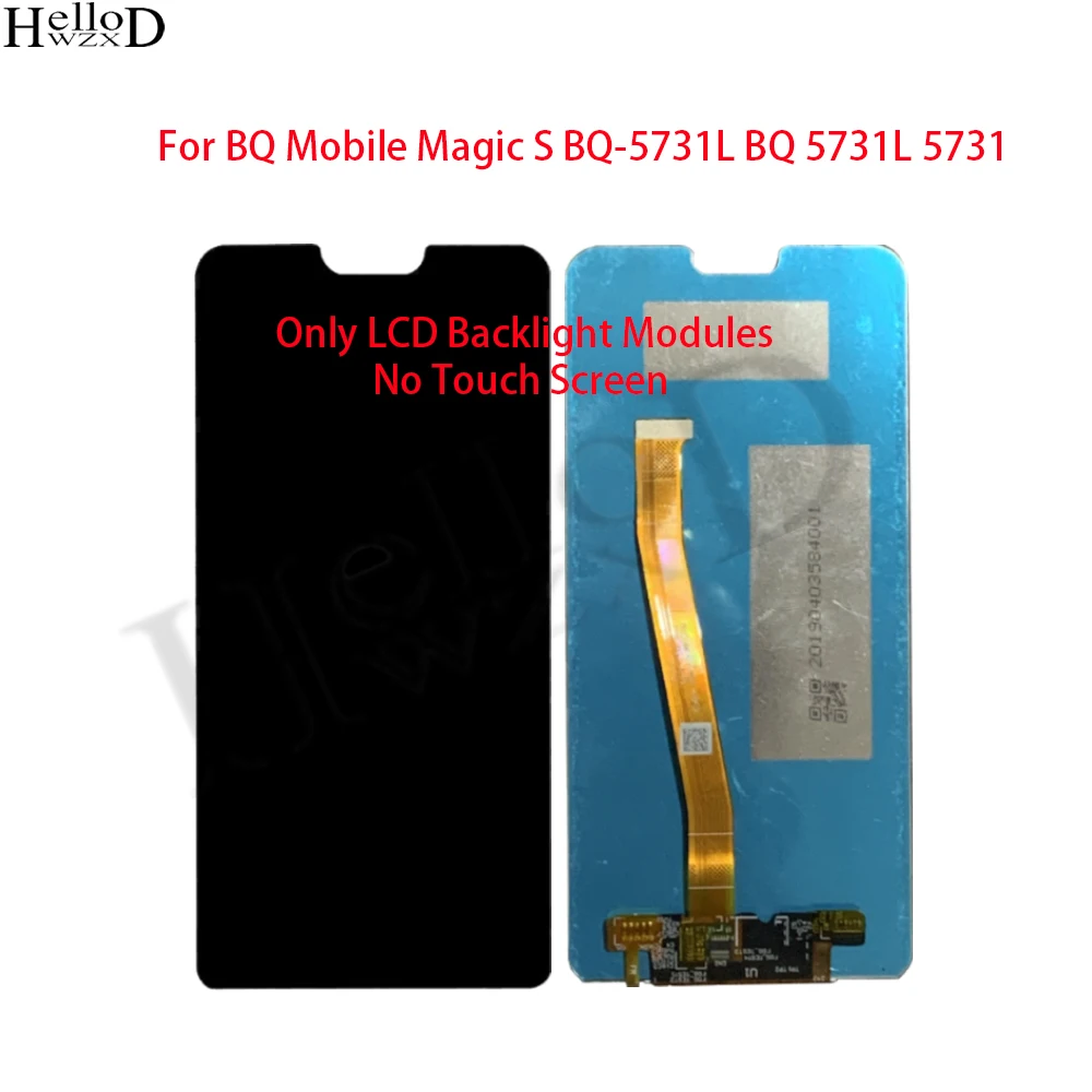 Mobile LCD Display For BQ Mobile Magic S BQ-5731L BQ 5731L LCD Backlight Modules Without Front Touch Screen Lens Sensor