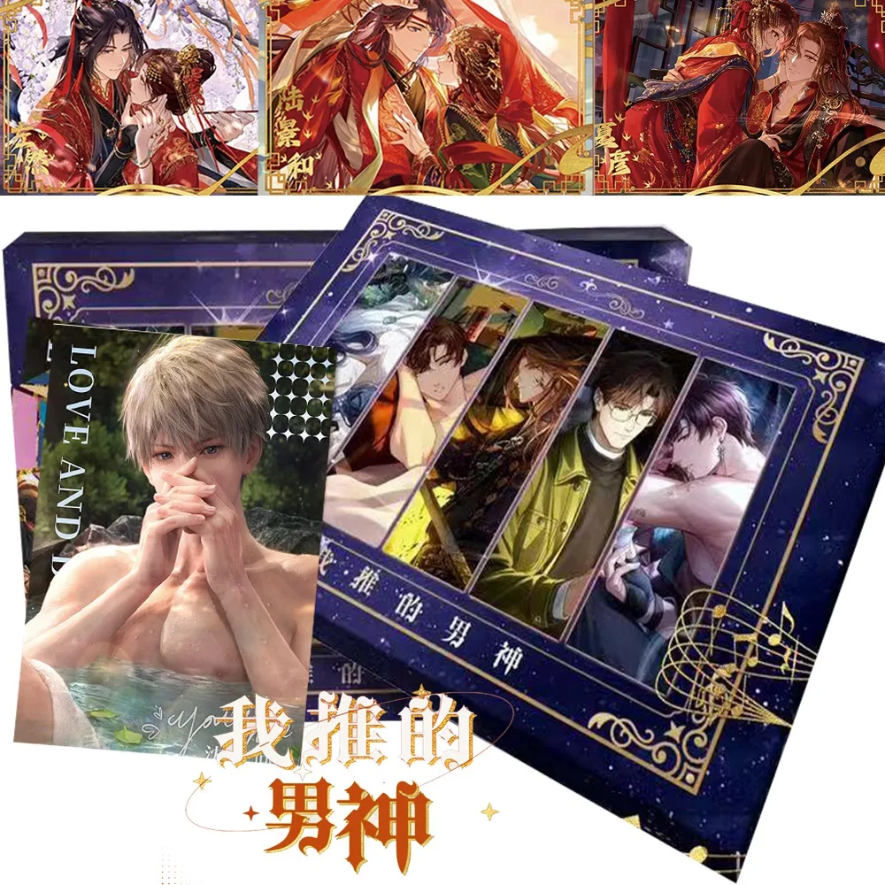 

Genuine Male Goddess Card For Children Pure Love Warlord Tenderness Character Qi Sili Lu Chen Xiao Yi Rare Card Festival Gifts