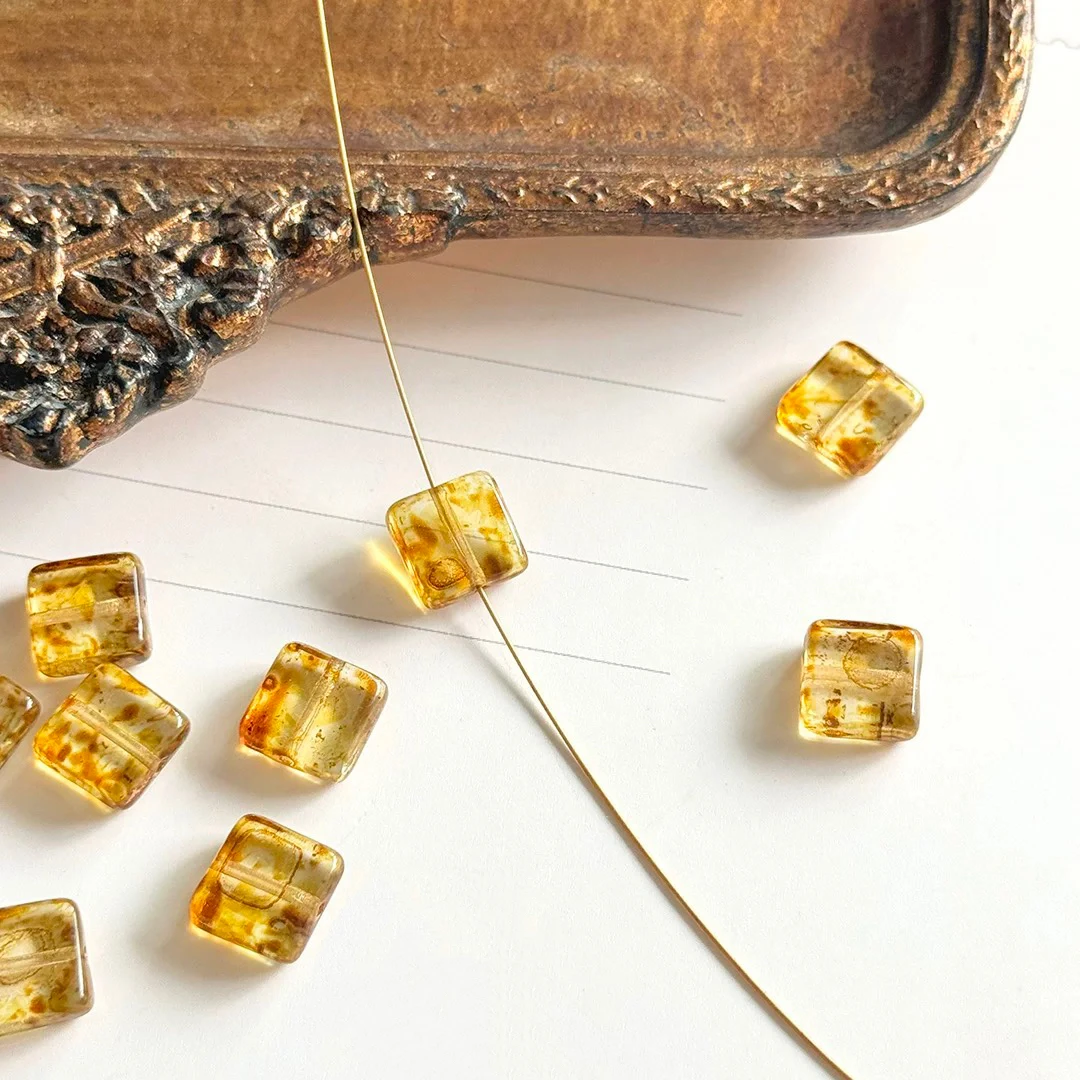 20pcs   9mm Hand beadeds DIY jewelry necklace earrings bracelet accessories image 3