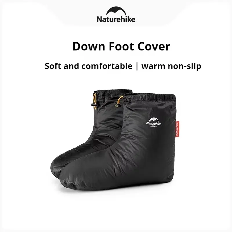 

Naturehike Winter Duck Down Foot Cover Outdoor Hiking Camping Warm Booties Waterproof Shoes Ultralight Soft Slippers Socks 650FP